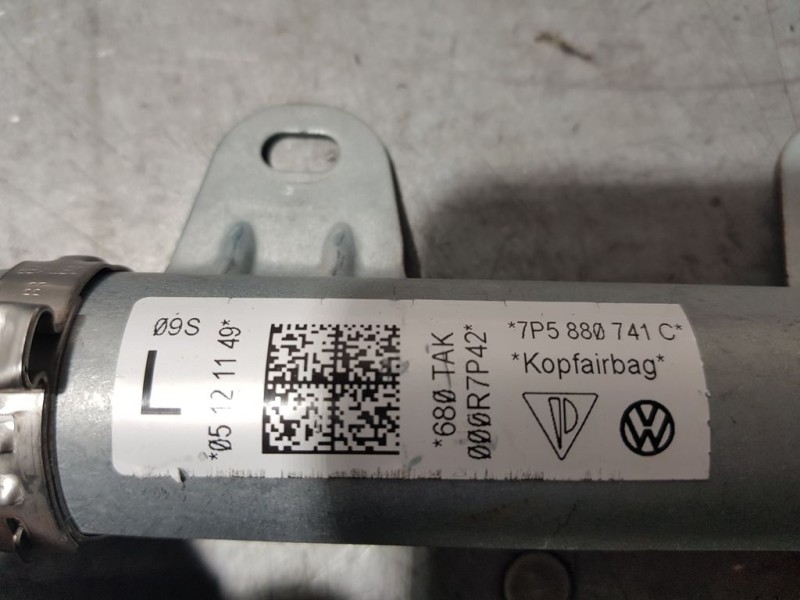 Recambio de airbag cortina delantero izquierdo para porsche cayenne (typ 92aa) diesel referencia OEM IAM 7P5880741C  