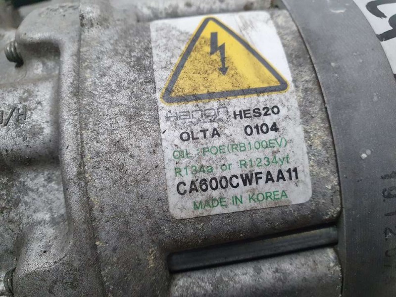 Recambio de compresor aire acondicionado para hyundai ioniq klass hybrid referencia OEM IAM CA600CWFAA11 97701G2000 