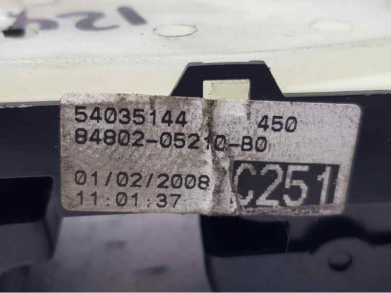 Recambio de mando elevalunas delantero izquierdo para toyota avensis berlina (t25) 2.0 d4-d sol berlina (5-ptas.) referencia OEM