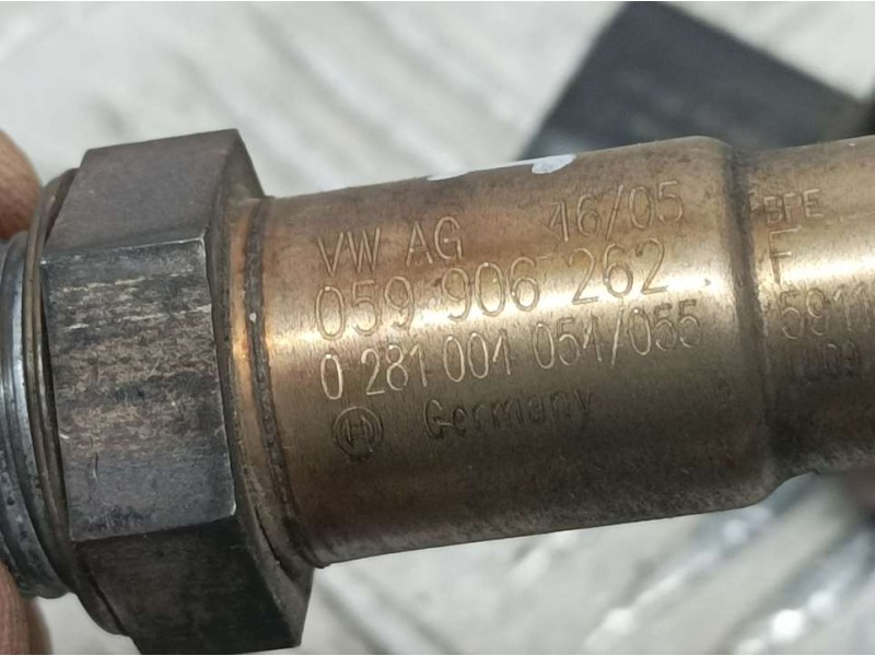 Recambio de sonda lambda para audi a6 berlina (4f2) 3.0 tdi quattro (165kw) referencia OEM IAM 059906262 0281001054055 BOSCH