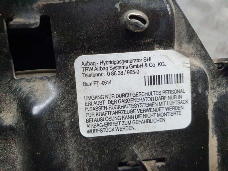 Recambio de airbag lateral trasero izquierdo para mercedes-benz clase m (w163) 400 cdi (163.128) referencia OEM IAM A1638600605 