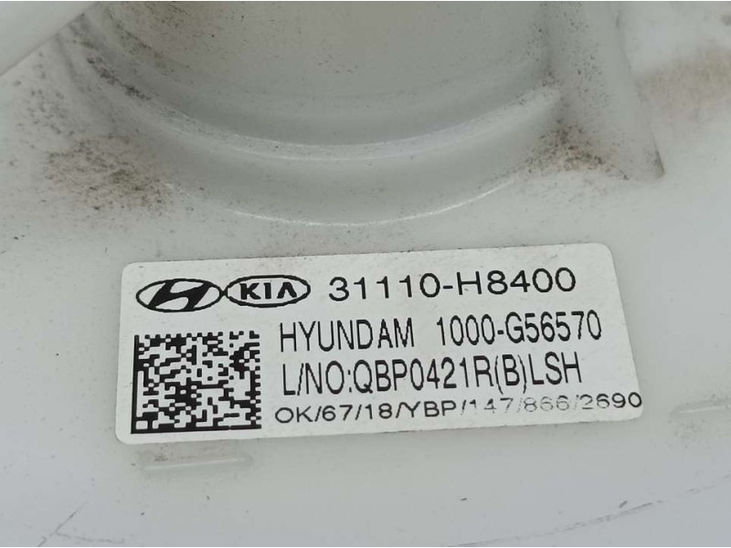 Recambio de aforador para kia stonic (ybcuv) drive referencia OEM IAM 31110H8400 1000G56570 