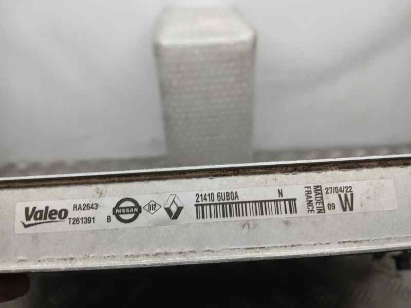 Recambio de radiador agua para nissan qashqai (j12) acenta+ referencia OEM IAM 214106UB0A RA2643 VALEO