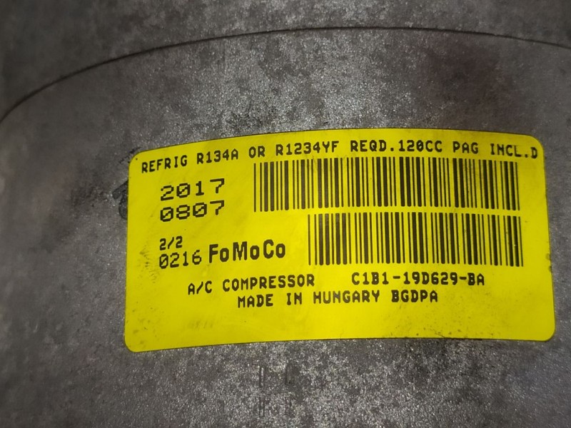 Recambio de compresor aire acondicionado para ford tourneo courier (c4a) titanium referencia OEM IAM C1B119D629BA  FOMOCO