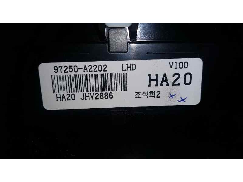 Recambio de mando climatizador para kia cee´d drive referencia OEM IAM JHV2886 97250A2202 