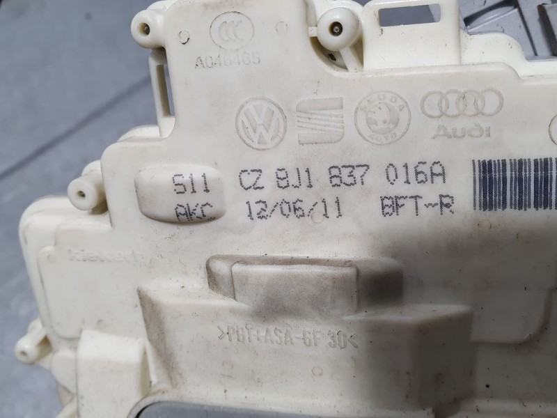 Recambio de cerradura puerta delantera derecha para porsche cayenne (typ 92aa) diesel referencia OEM IAM 8J837016A  ELECTRICO 7 