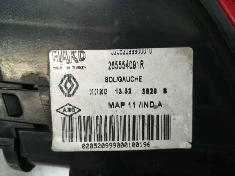 Recambio de piloto trasero izquierdo para renault clio iv business referencia OEM IAM 265554091R  EXTERIOR