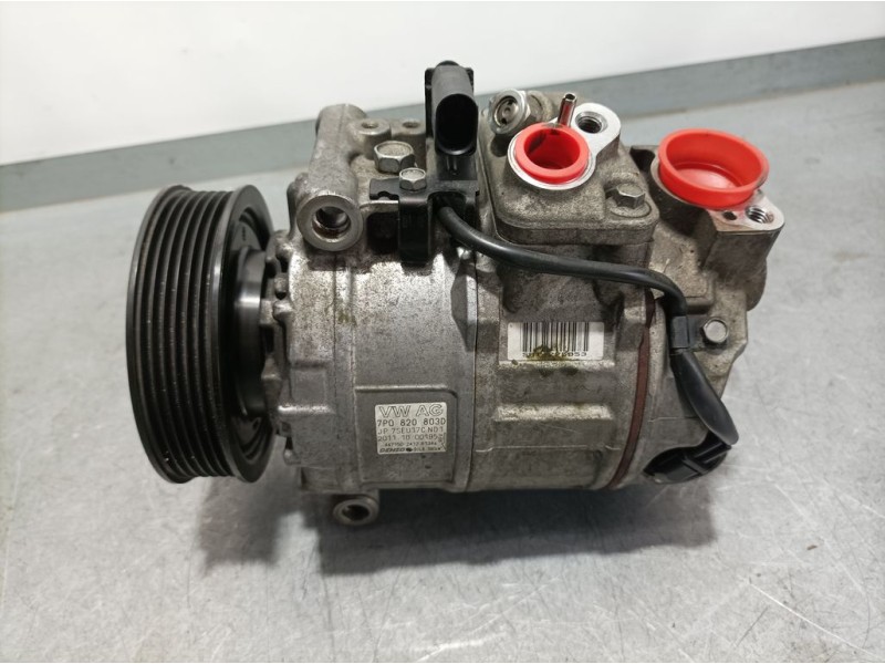 Recambio de compresor aire acondicionado para porsche cayenne (typ 92aa) diesel referencia OEM IAM 7P0820803D 4471502412 DENSO