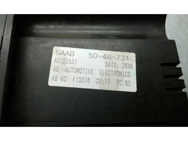 Recambio de mando climatizador para saab 9-5 station wagon 2.0 t s sport edition referencia OEM IAM 5046347 5046347 