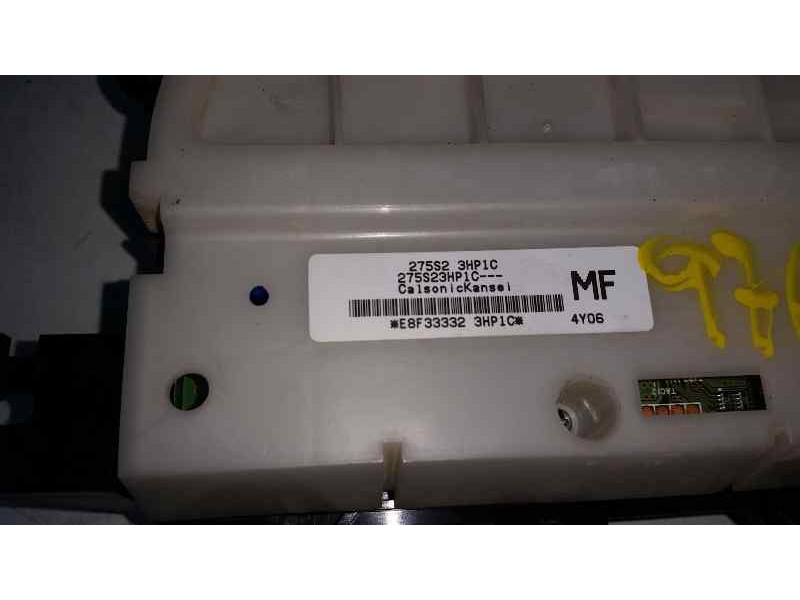 Recambio de mando climatizador para nissan micra (k13) visia first referencia OEM IAM 275S23HP1C  MF