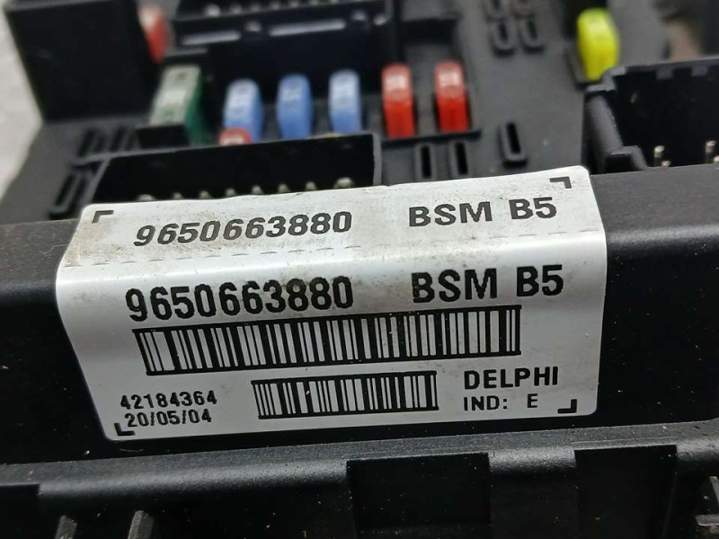 Recambio de caja reles / fusibles para peugeot 406 coupe (s1/s2) 2,2 hdi ultima edizione pack referencia OEM IAM 965663880 42184