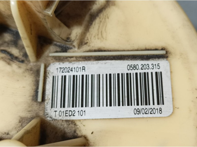 Recambio de aforador para nissan nv 400 l1h1 3,3t pro referencia OEM IAM 172024101R 0580203315 BOSCH