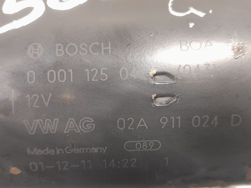 Recambio de motor arranque para skoda octavia combi (1u5) ambiente referencia OEM IAM 02A911024D 0001125042 BOSCH