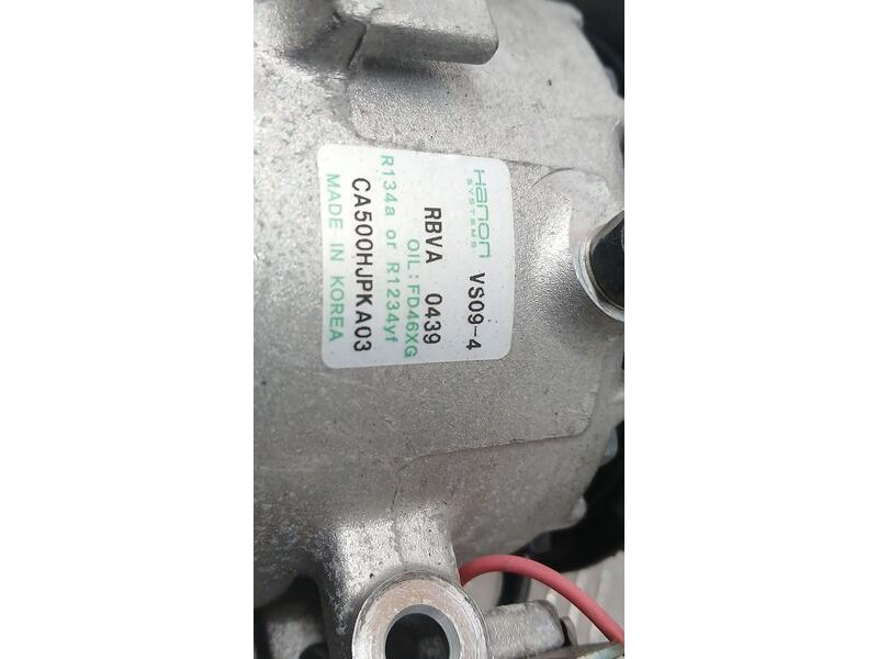 Recambio de compresor aire acondicionado para kia picanto (ja) concept referencia OEM IAM 97701G6100 HANON CA500HJPXA03