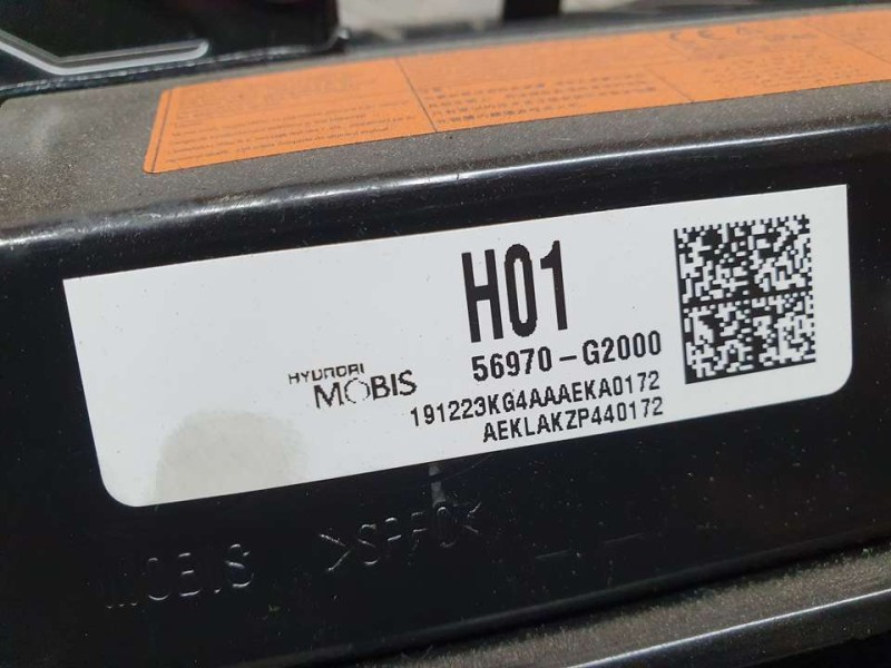 Recambio de kit airbag para hyundai ioniq klass hybrid referencia OEM IAM 56900G2000T9Y  C/ SALPICADERO , PRETENSORES Y AIRBAG D