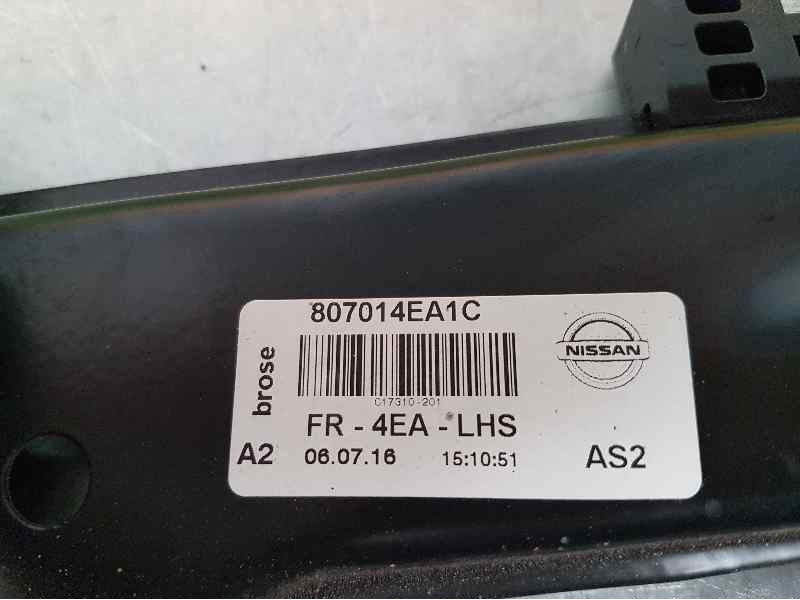 Recambio de elevalunas delantero izquierdo para nissan qashqai (j11) acenta referencia OEM IAM 807014EA1C 6 PINS ELECTRICO