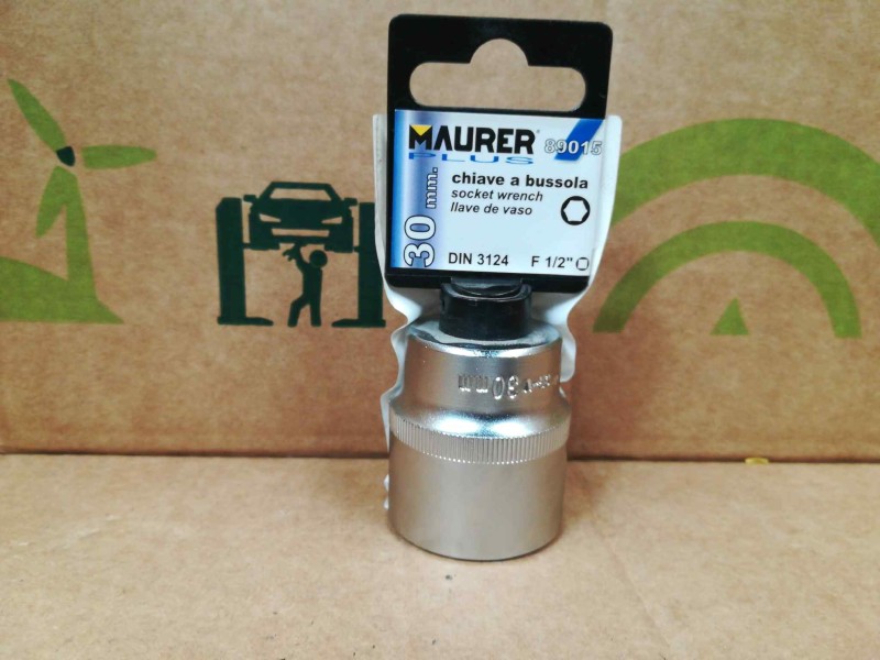 Recambio de llave vaso para herramienta - - referencia OEM IAM MAURER MAURER 1/2 HEXAGONAL 30M/M 