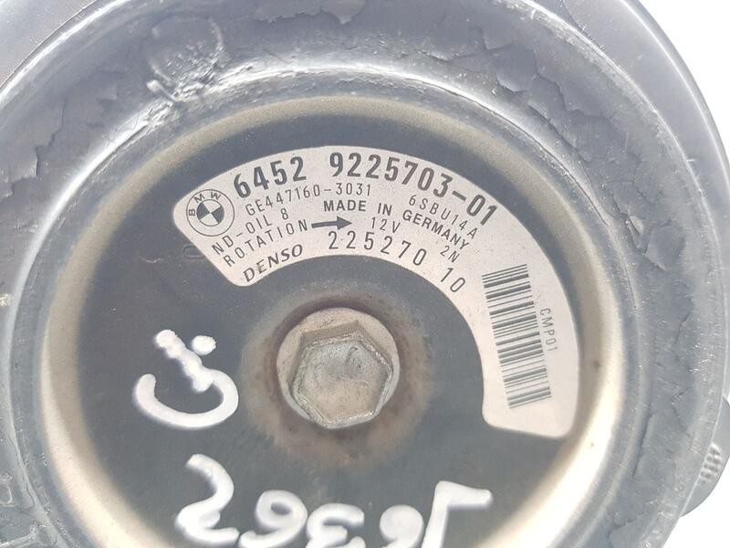 Recambio de compresor aire acondicionado para bmw serie 3 berlina (e90) 318d referencia OEM IAM 64529225703 64529223694 DENSO