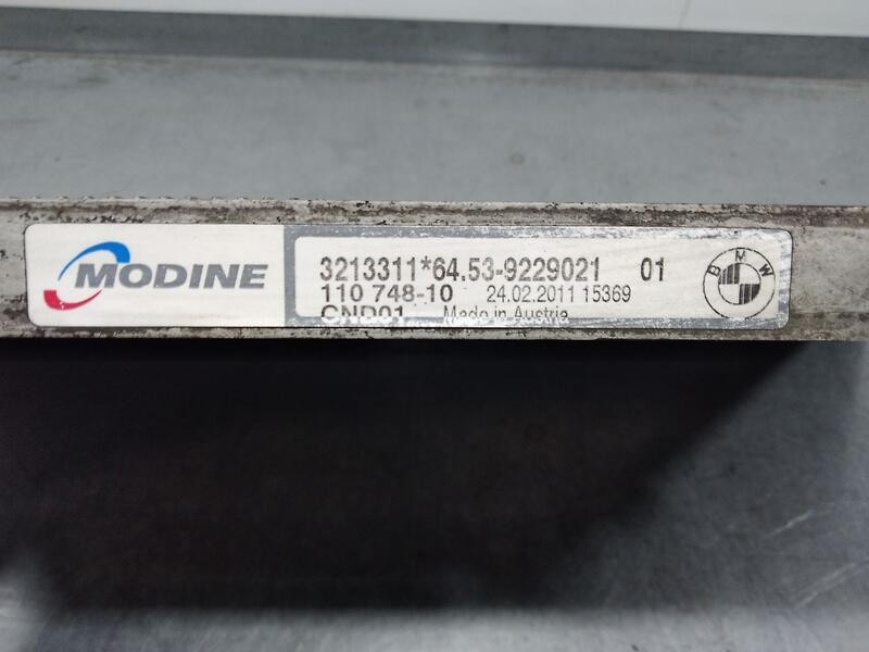 Recambio de condensador / radiador aire acondicionado para bmw serie 3 berlina (e90) 318d referencia OEM IAM 321331164 539229021
