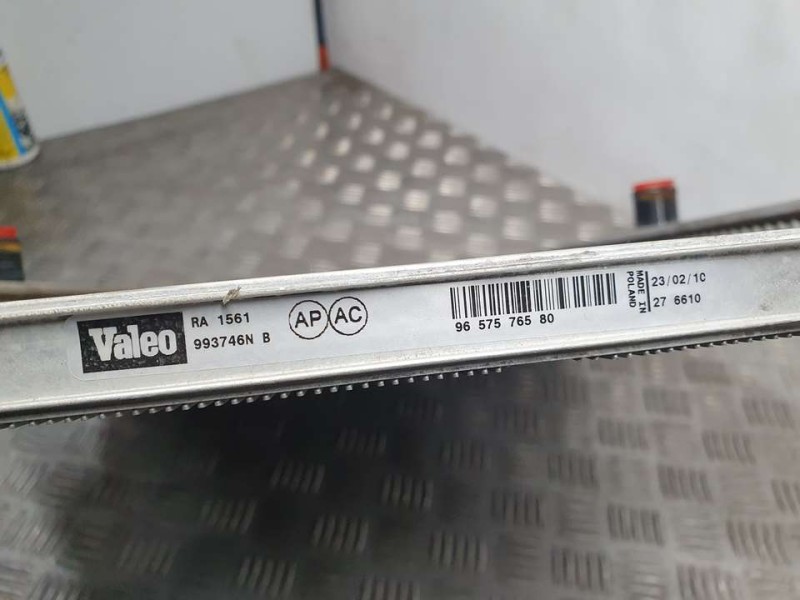Recambio de radiador agua para citroën c4 berlina cool referencia OEM IAM 9657576580 993746N VALEO