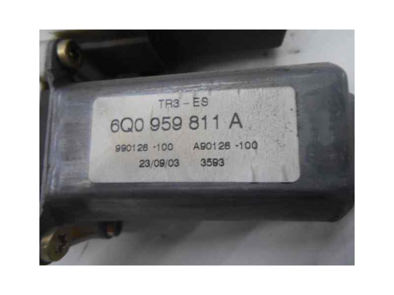 Recambio de motor elevalunas trasero izquierdo para seat ibiza (6l1) signo referencia OEM IAM 6Q0959811A  