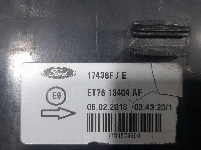 Recambio de piloto trasero derecho para ford tourneo courier b460 monospace 1.0 ecoboost referencia OEM IAM 17436FE ET7613404AF 