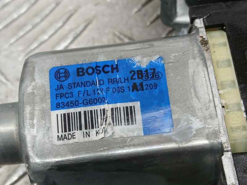 Recambio de elevalunas trasero izquierdo para kia picanto (ja) concept referencia OEM IAM 83450G6000  ELECTRICO BOSCH