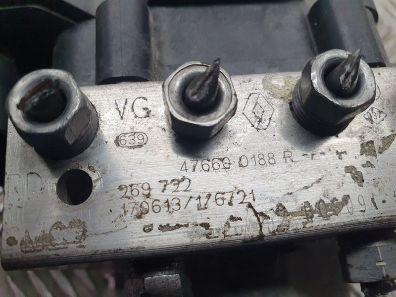 Recambio de abs para renault clio iv business referencia OEM IAM 476600188R 269722 