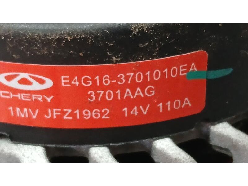 Recambio de alternador para dr 4.0 ev referencia OEM IAM 3701010EA CHERY 3701AAG