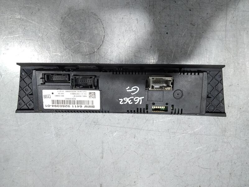 Recambio de mando climatizador para bmw serie 3 berlina (e90) 318d referencia OEM IAM 64119292263 925039401 