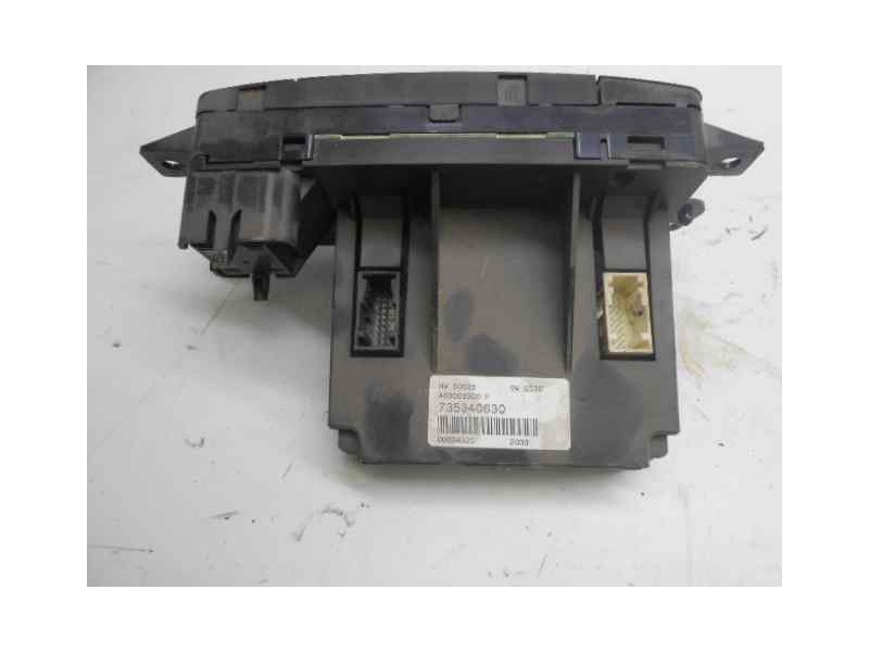 Recambio de mando climatizador para fiat punto berlina (188) 1.9 jtd sole referencia OEM IAM 735340630  DENSO