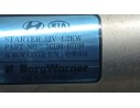 Recambio de motor arranque para kia picanto (ja) concept referencia OEM IAM 3610007100 BORGWARNER 61001410