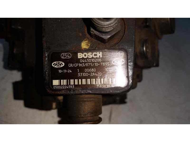 Recambio de bomba alta presion para hyundai ix35 1.7 crdi cat referencia OEM IAM 0445010206 331002A420 BOSCH