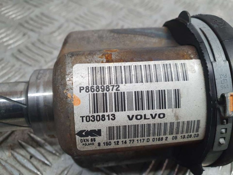 Recambio de transmision delantera izquierda para volvo s60 berlina 2.4 (103kw) referencia OEM IAM P8689872 T030813 