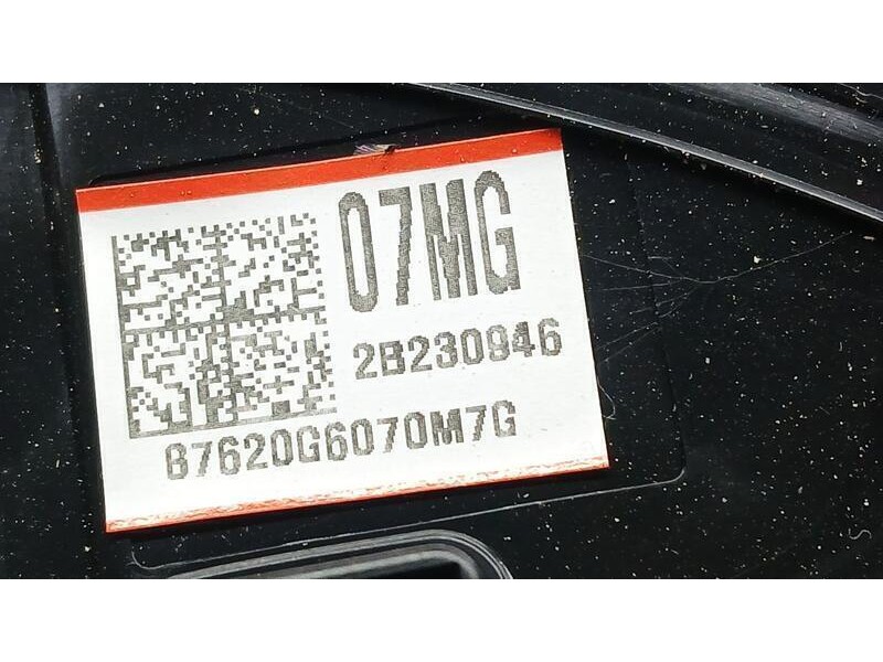 Recambio de retrovisor derecho para kia picanto (ja) concept referencia OEM IAM 87620G6070M7G ELECTRICO, TOCADO 4 PINS 