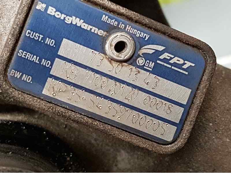 Recambio de turbocompresor para opel corsa d 1.3 16v cdti referencia OEM IAM 73501343 KP3554359700005 BORG WARNER