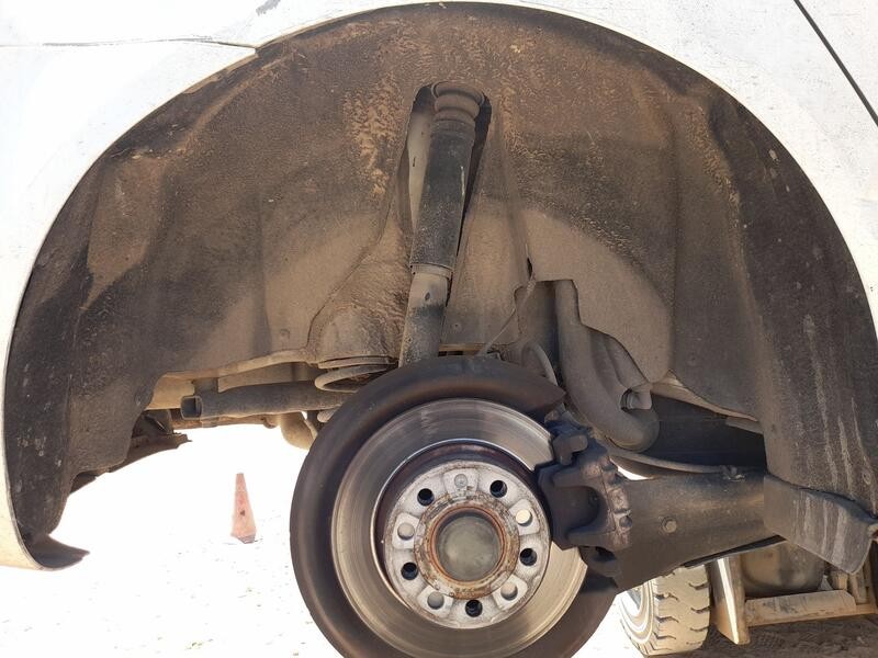 Recambio de plastico pase rueda tras. dch. para audi a3 (8p1) 1.6 tdi referencia OEM IAM 8P0810172K  