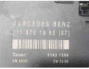 Recambio de modulo confort para mercedes-benz clase e (w211) berlina e 200 kompressor (211.041) referencia OEM IAM 2118701985  D