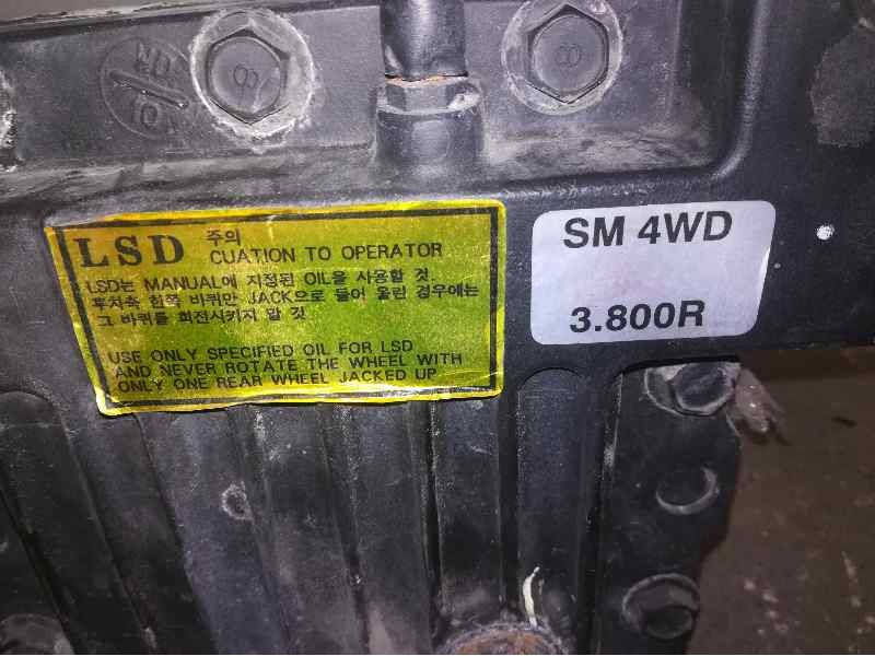 Recambio de diferencial trasero para hyundai santa fe (sm) 2.0 gls crdi 4x4 referencia OEM IAM SM4WD 3800R 