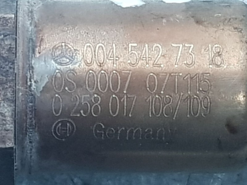 Recambio de sonda lambda para mercedes-benz clase e (w211) berlina e 220 cdi (211.008) referencia OEM IAM 0045427318 0258017108 
