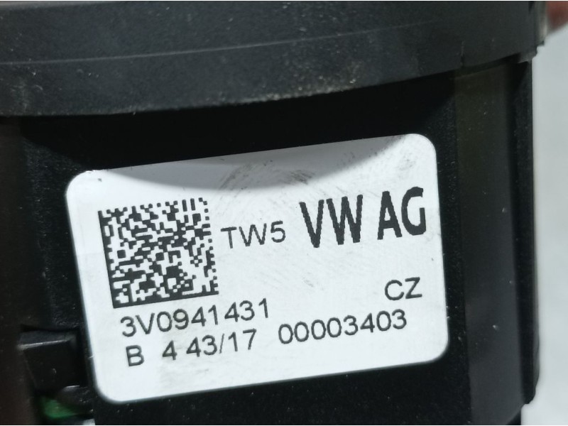Recambio de mando luces para skoda superb (3v3) active referencia OEM IAM 3V0941431  