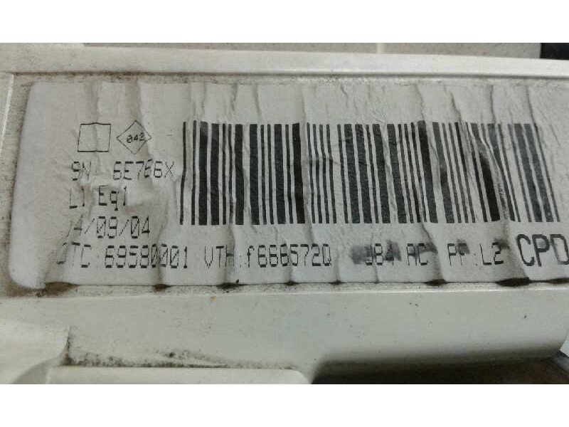 Recambio de mando calefaccion / aire acondicionado para renault scenic ii 1.9 dci diesel referencia OEM IAM 69580001 10000025022