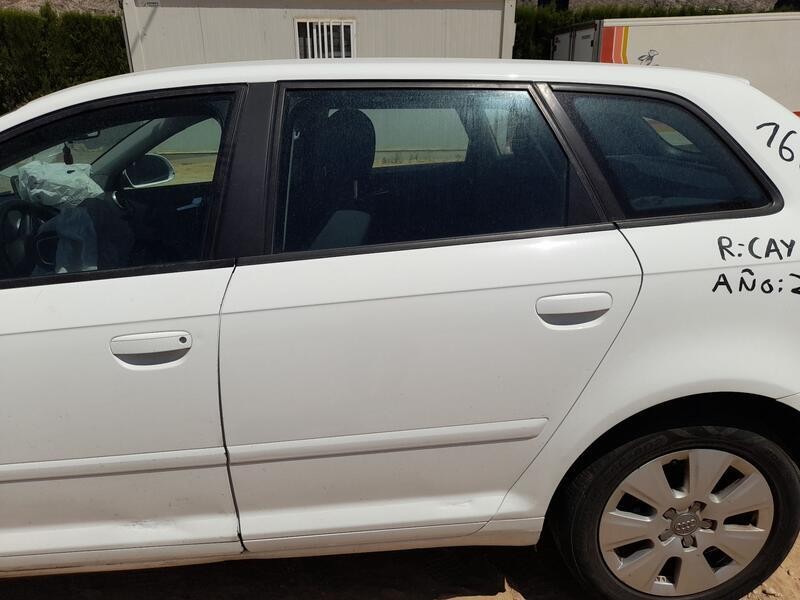 Recambio de puerta trasera izquierda para audi a3 (8p1) 1.6 tdi referencia OEM IAM 8P4833051A TOCADA 