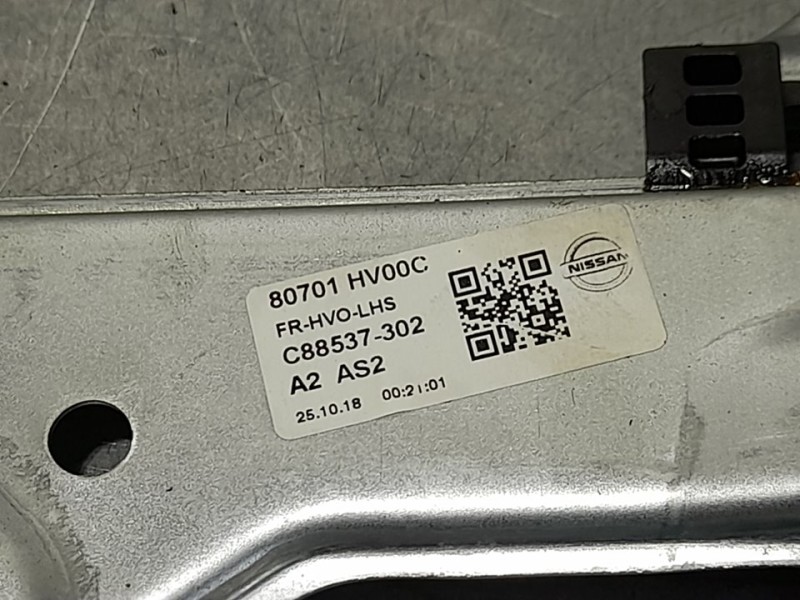 Recambio de elevalunas delantero izquierdo para nissan qashqai (j11) acenta referencia OEM IAM 807014EA0A  ELECTRICO