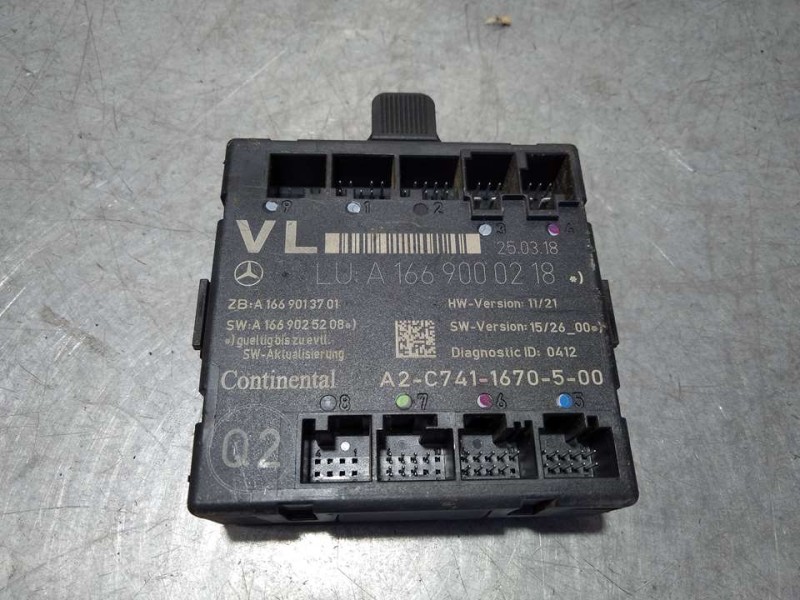 Recambio de modulo electronico para mercedes-benz clase gla (w156) gla 200 cdi (156.908) referencia OEM IAM A1669000218 A2C74116