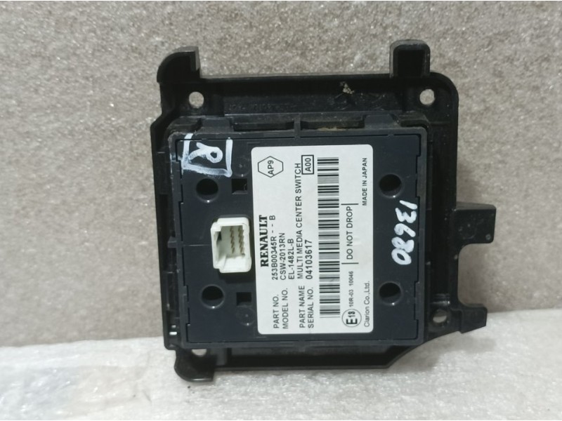 Recambio de mando multifuncion para renault megane iii berlina 5 p dynamique referencia OEM IAM 253B00345R CSW2013RN 