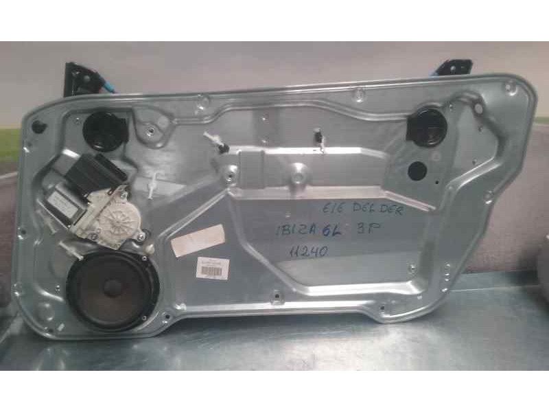 Recambio de elevalunas delantero derecho para seat ibiza (6l1) signo referencia OEM IAM 6Q2959801A 990125100 ELECTRICO