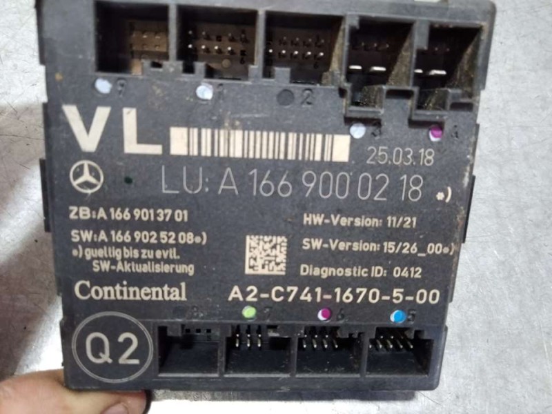Recambio de modulo electronico para mercedes-benz clase gla (w156) gla 200 cdi (156.908) referencia OEM IAM A1669000218 A2C74116
