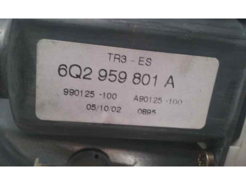 Recambio de elevalunas delantero derecho para seat ibiza (6l1) signo referencia OEM IAM 6Q2959801A 990125100 ELECTRICO