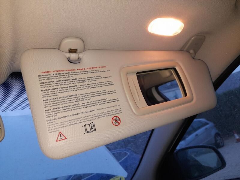 Recambio de parasol derecho para renault fluence (l3_) 1.5 dci (l30b) referencia OEM IAM 964005130R  